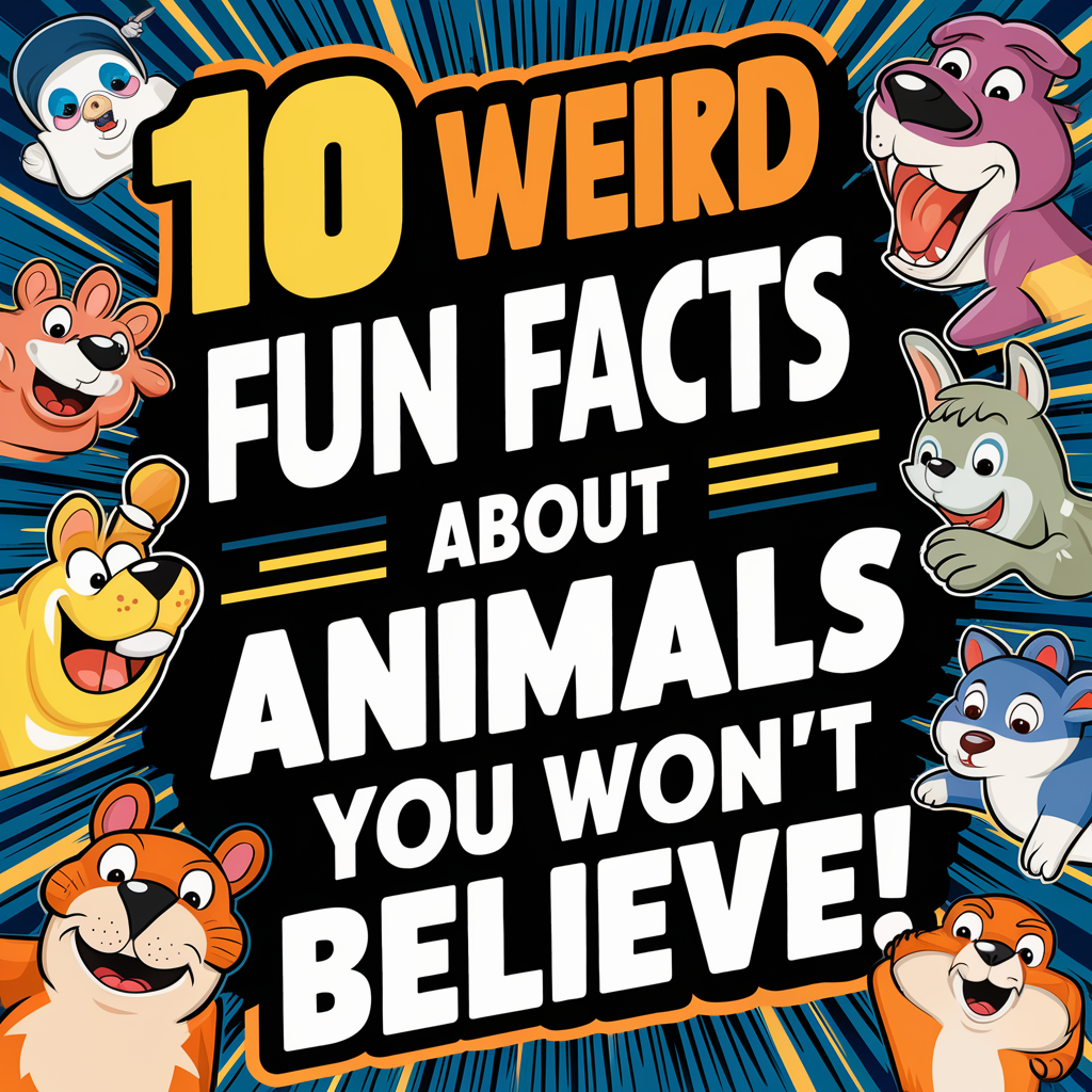 10 Weird Fun Facts About Animals You Won’t Believe!