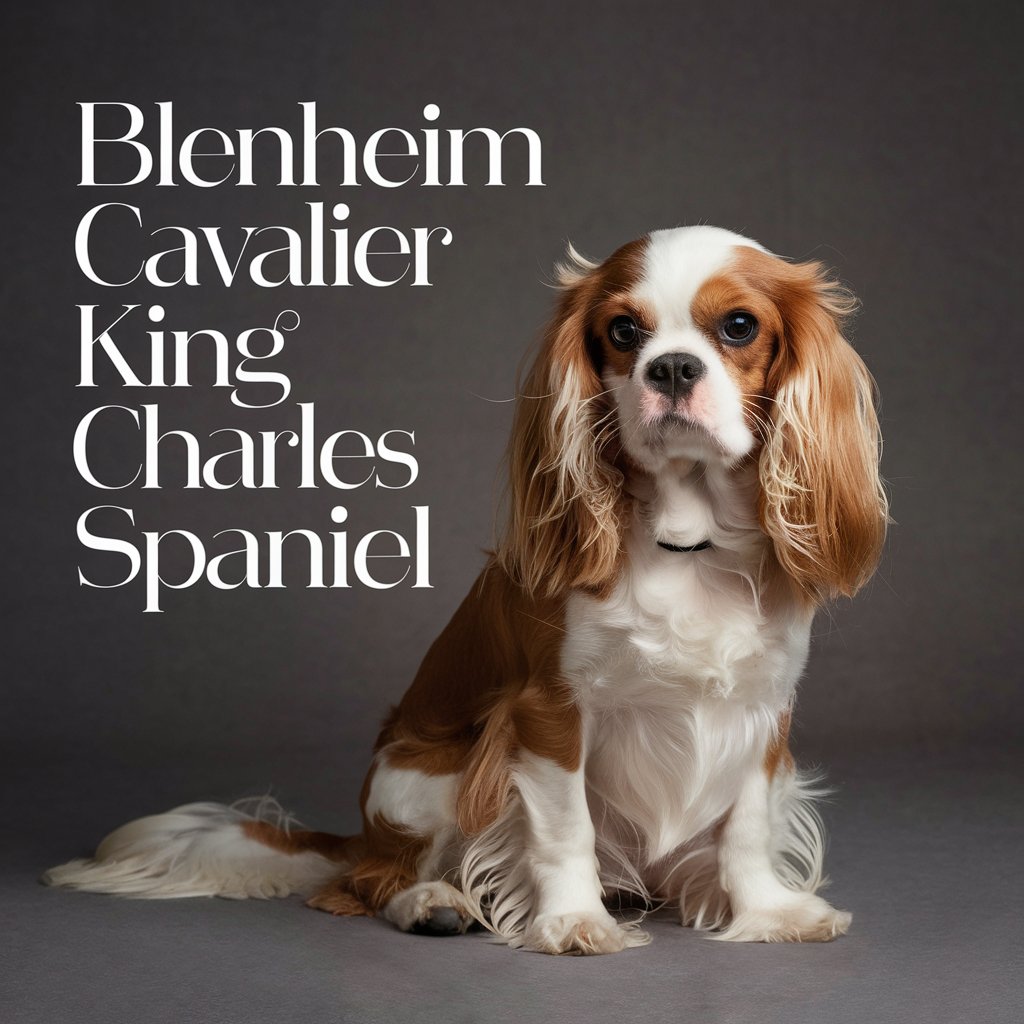 The Blenheim Cavalier King Charles Spaniel