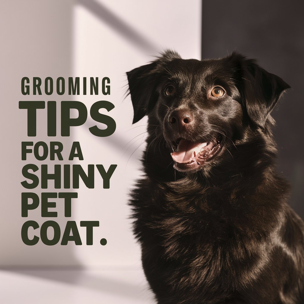 tips to make your dog hair coat shiny