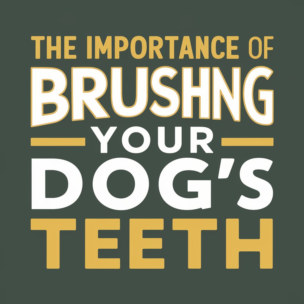 brushing your dogs teeth