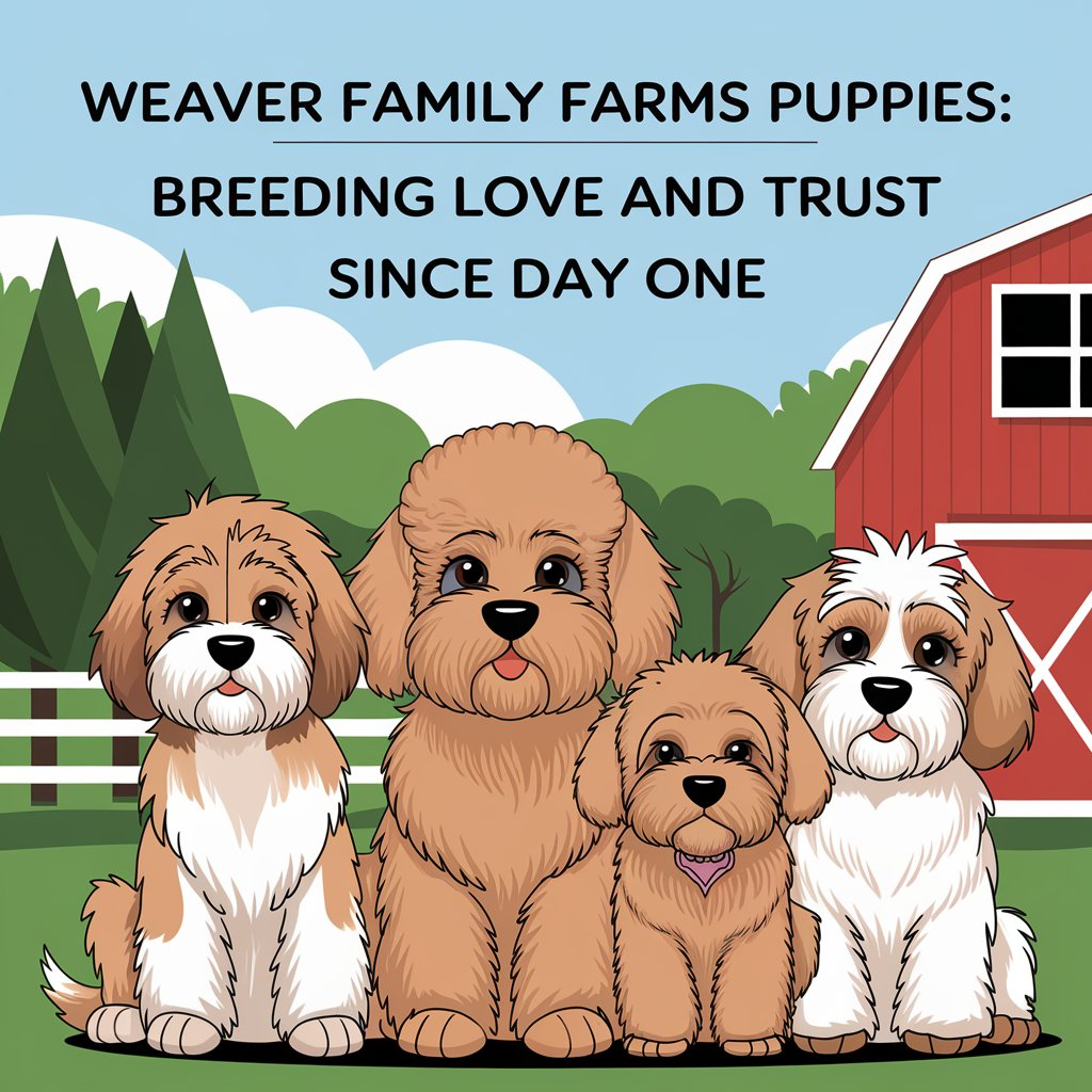 Weaver Family Farms Puppies: Trusted Breeders With Years of Experience